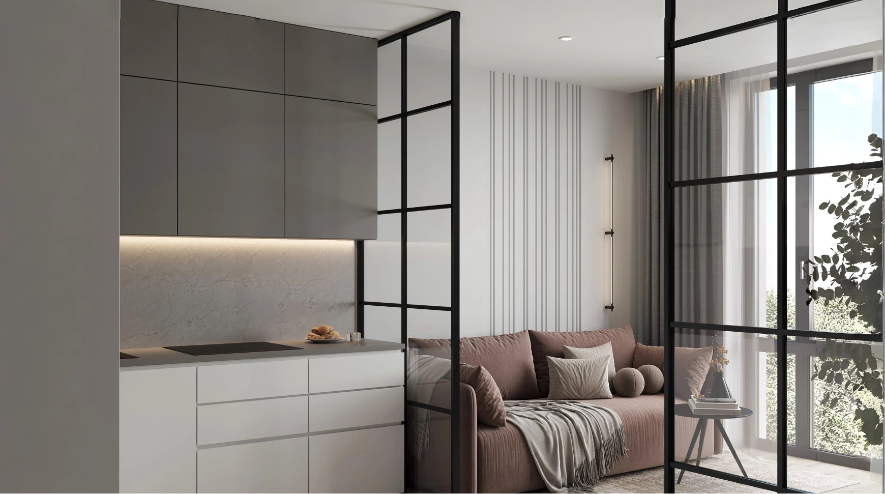 Продолжение современного интерьера